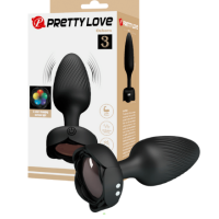 Osborn - Light-up Rechargeable Butt Plug (black) Osborn - Light-up Rechargeable Butt Plug (black)